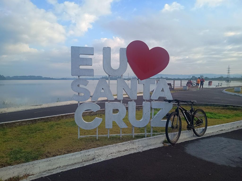 Lago dourado em Santa Cruz do&nbsp;Sul
